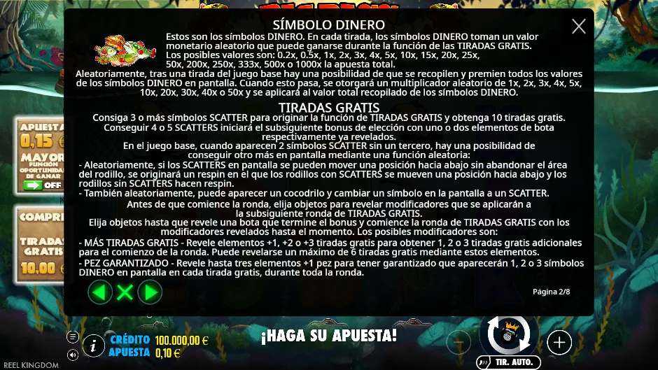 Amazon Xtreme — símbolos de dinero