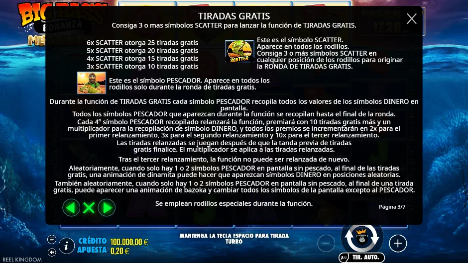 Megaways — tiradas gratis