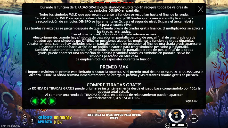 Big Bass Splash — tiradas gratis