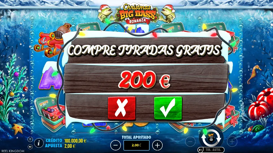 Christmas Big Bass — compra de bono